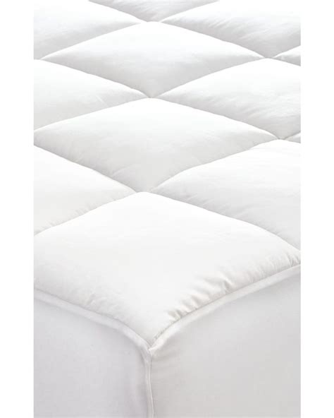 Fitted Mattress Pad With Box Stitching Sorona Polyester Down