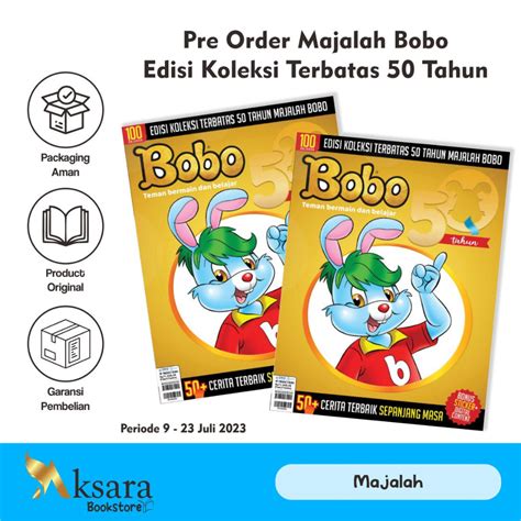 Jual Majalah Bobo Edisi Koleksi Tahun Shopee Indonesia