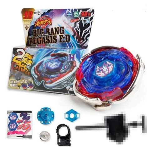 Bayblade Wbba Bb Big Bang Pegasis Blue Wing Ver Spinning Top Metal