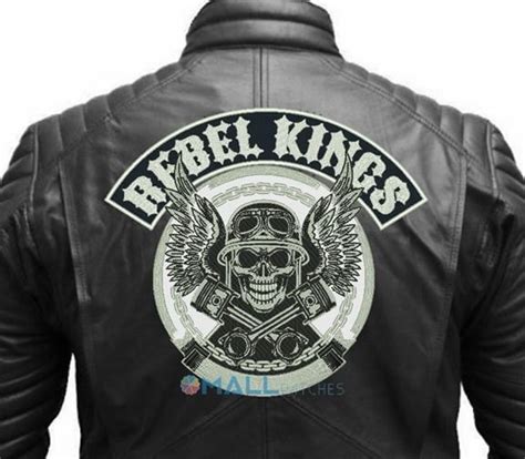 Motorcycle Jacket Patches