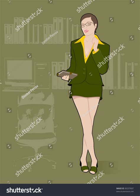 Successful Business Woman Stock Vector Royalty Free 30237697 Shutterstock