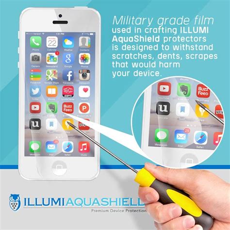 Illumi Aquashield Front Back Protector Compatible With Apple Watch