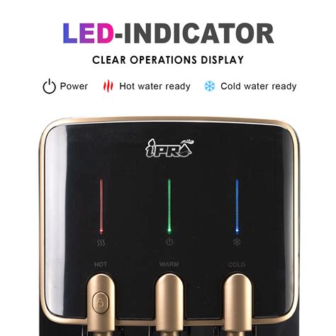 𝐈 𝐓𝐄𝐂𝐇 Hot Normal Cold Tabletop Water Dispenser Penapis Air D Electronic Cooling