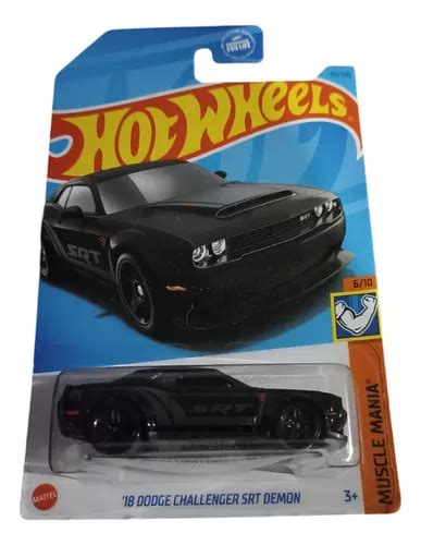 Hot Wheels Dodge Challenger Srt Demon Muscle Mania Meses Sin