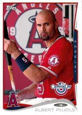 Topps Opening Day Albert Pujols Angels Nm Mt Ebay