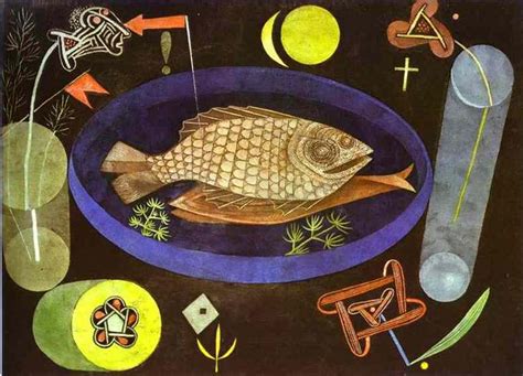 Aroundfish, 1926 - Paul Klee - WikiArt.org