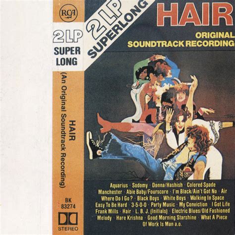 Hair (Original Soundtrack Recording) (Cassette) - Discogs