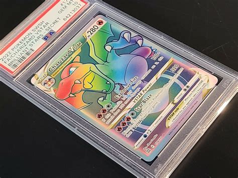 Mavin Charizard Vstar Rainbow Secret Rare Pokemon Brilliant Stars