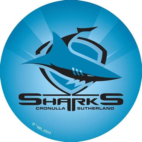 Cronulla Sharks Edible Cake Topper Nrl Rugby League Images Round A Or