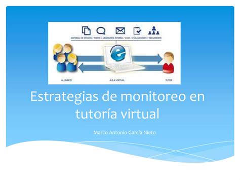 Estrategias de monitoreo en tutoría virtual PPT