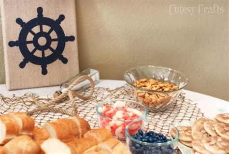 Diy Nautical Baby Shower Cutesy Crafts