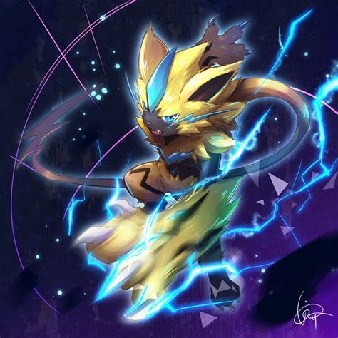 Zeraora by Inosuke-0101 on DeviantArt