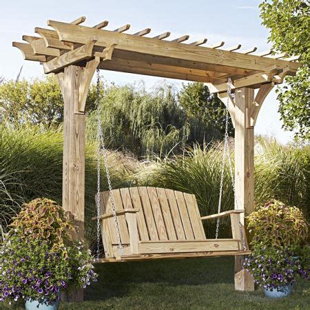 Diy Garden Arbor Swing - Swing Plans Diy Swing Plans Patio Swing Plan ...