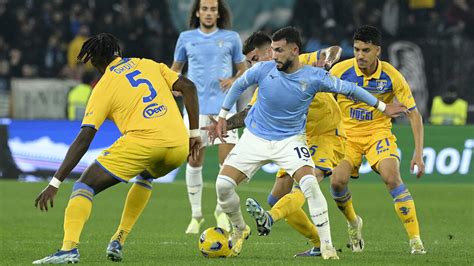 Frosinone Lazio Le Formazioni E Dove Vedere La Partita In Diretta Tv E