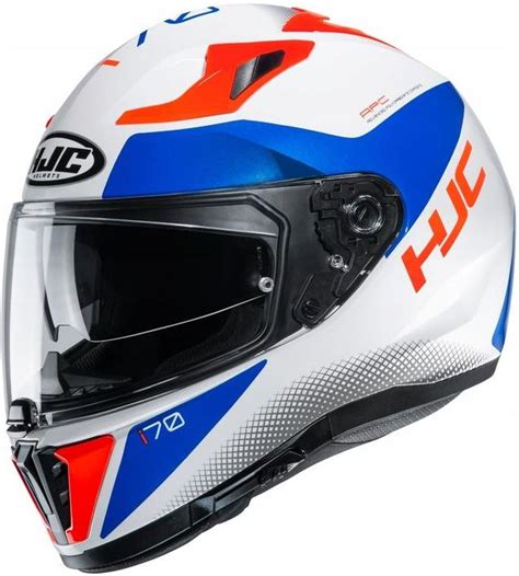 Kask Motocyklowy Hjc Kask I Tas White Blue Red M Opinie I Ceny Na