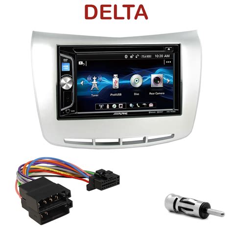 Pack Autoradio Din Alpine Lancia Delta Usb Cd Bluetooth Mp