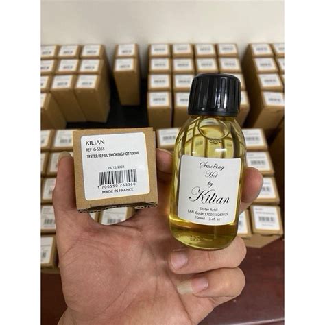 นำหอมแท Kilian Smoking hot ml กลอง TESTER Refill Shopee Thailand