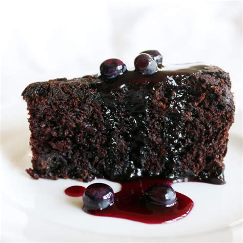 Blueberry Chocolate Cake