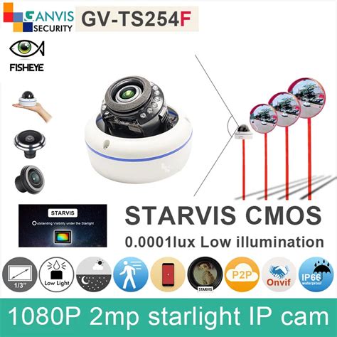 Sony Starvis Sensor Full Hd P Mp Ip Camera Mini Outdoor Dome