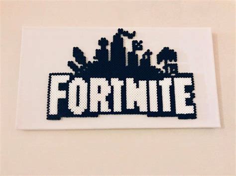 Recreated The Fortnite Logo And Attached It To A Nice Clean Canvas I Think This Wonderful