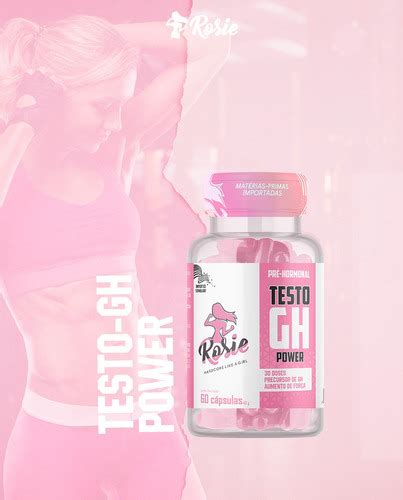 Pr Hormonal Testo Gh Power Feminino C Psulas Mercadolivre