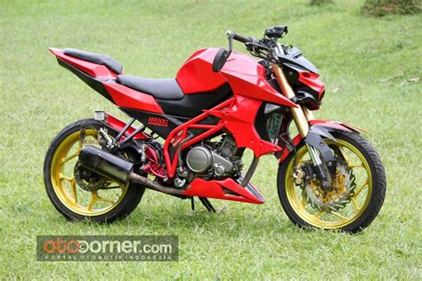 Vixion Modif Street Fighter Kumpulan Modifikasi Motor Mobil 2019