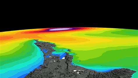 Cyclone Gabrielle New Maps Show Waves Over 12m Tall Highest Risk Of