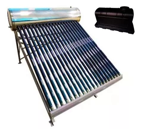 Aquecedor Solar A V Cuo Acoplado Tubos Inox