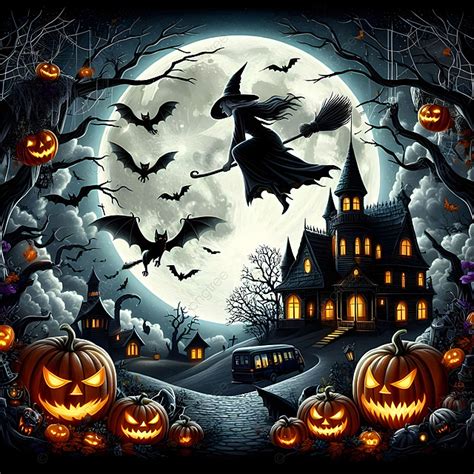 Halloween Background, Halloween Decorations, Halloween Party Ideas ...