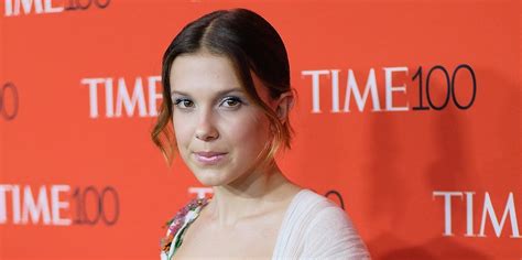 La estrella de Stranger Things Millie Bobby Brown acudió a terapia