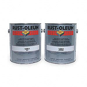 RUST-OLEUM Gray Concrete Patching Compound Kit, 2 gal. Size, Coverage: 12.5 sq. ft. - Concrete ...