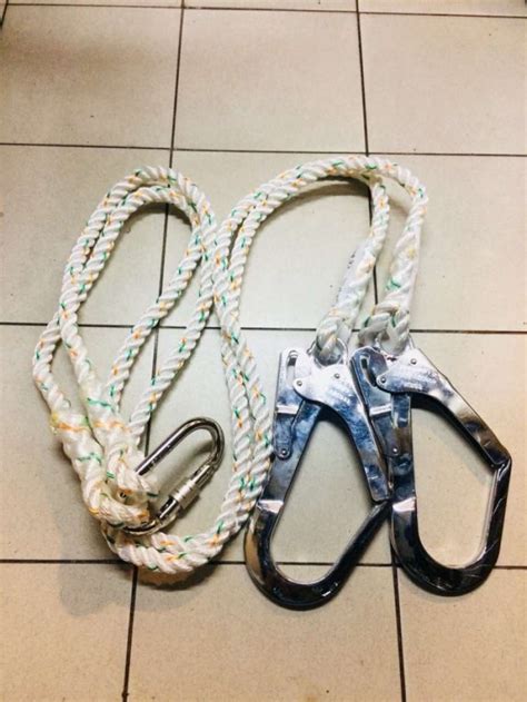 Promo Tali Lanyard Body Harness Lanyard Leopard Double Big Hook Lp