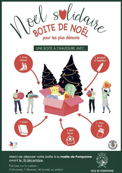 Opération Boîte de Noël solidaire 2023