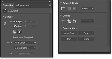 Using The Enhanced Properties Panel In Photoshop Cc 2020