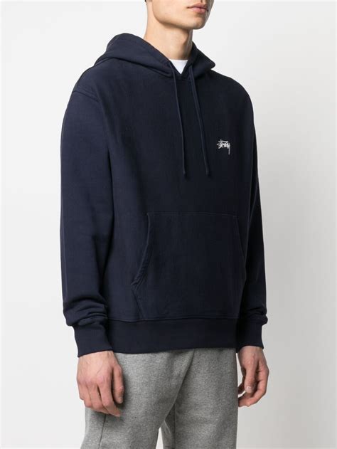 Stüssy chest logo Hoodie Farfetch