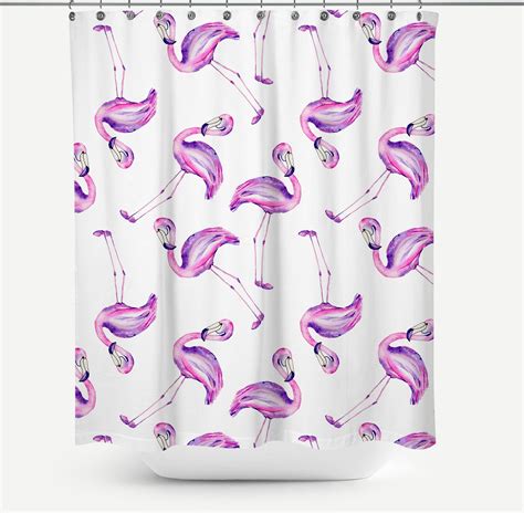 Flamingos Cortinas de baño Cortinas Disenos de unas