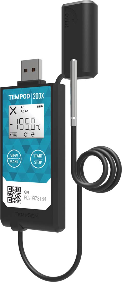 Tempod X Ultra Low Temperature Data Logger Loggershop