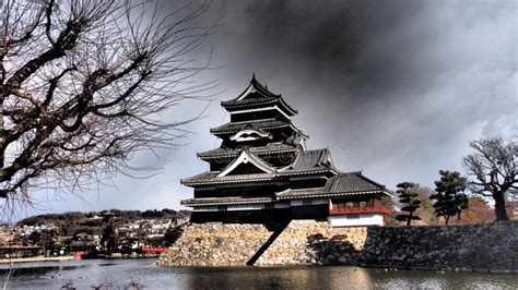 Black Castle Stock Photo Image Of Asia Castle Building 76363306