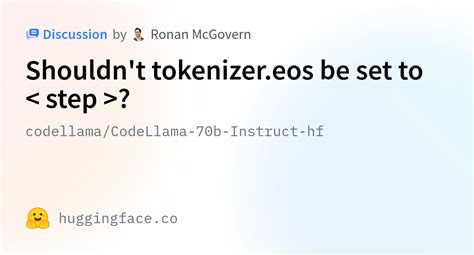 Codellama CodeLlama 70b Instruct Hf Shouldn T Tokenizer Eos Be Set To