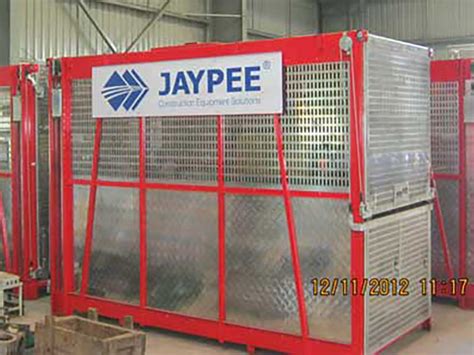 Jaypee Introduces Passenger And Material Hoist