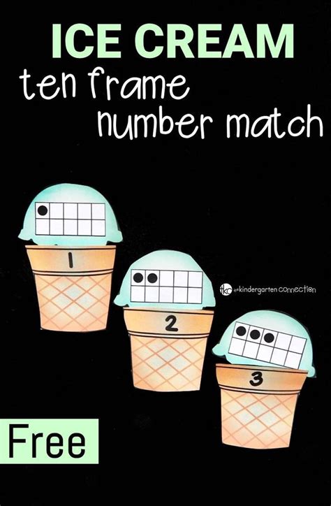 Ice Cream Number Matching Puzzles 1 10 74f