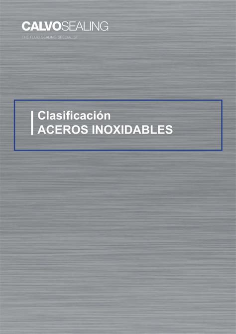 PDF Clasiicación Calvo Sealing 2019 06 26 esto le permite