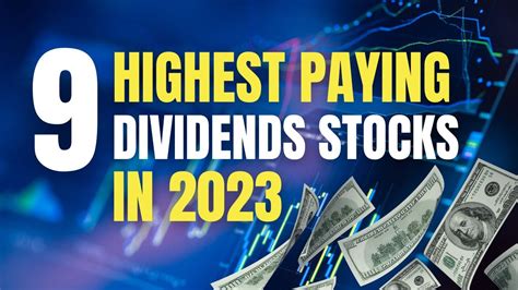 9 Highest Paying Dividend Stocks For Investors To Buy Youtube