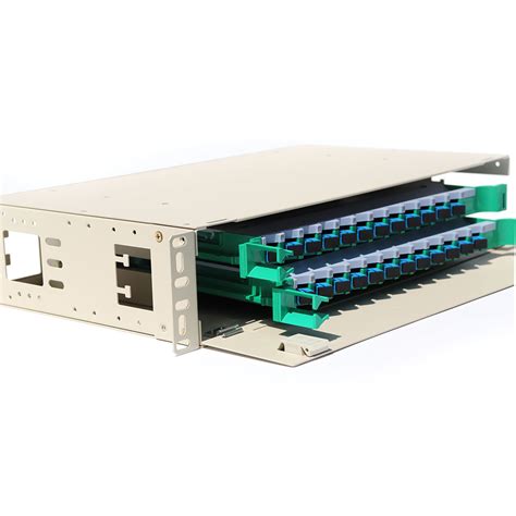 Kolorapus Inch Ftth Ports Sc Rack Mount Fiber Optic Distribution