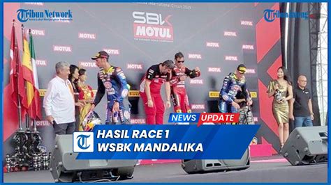 Hasil Race Wsbk Mandalika Bautista Finis Pertama Toprak Kedua