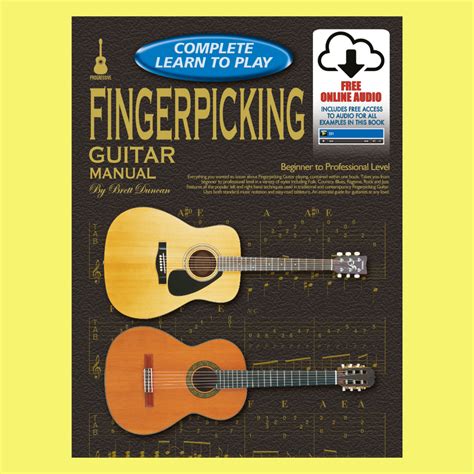 Progressive Complete Learn To Play Fingerpicking Guitar Manual Bookonline Audio Au