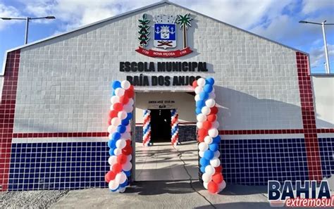 Inauguração da Escola Baia dos Anjos é celebrada pela comunidade de