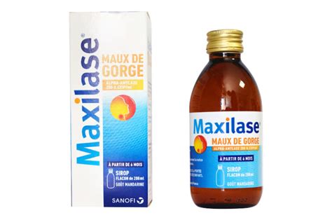 Maxilase U Ceip Ml Enfants Adultes Sirop Flacon Ml Pharma