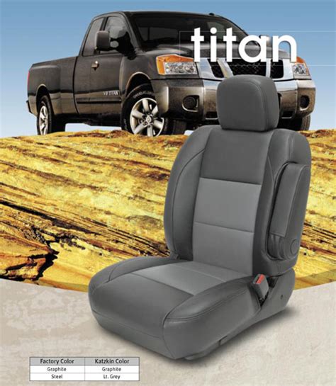 2004 Nissan Titan Leather Seat Covers Velcromag