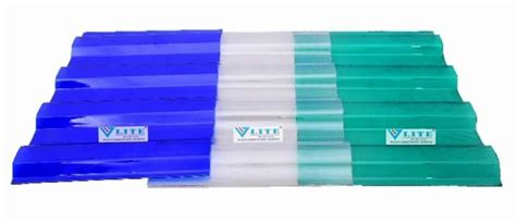 V Lite Polycarbonate Profile Sheet 2 Mm Manufacturer Seller In